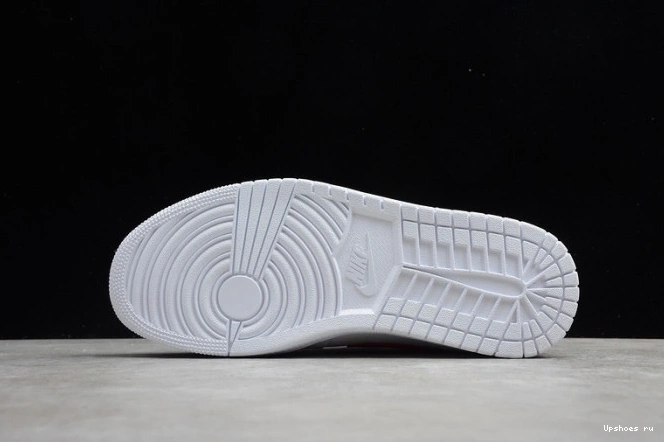 White BQ6472-106 Jordan Red Mid University (W) 1 0401